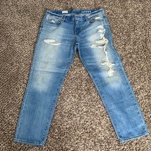 Women’s Gap “Sexy Boyfriend” Ripped Jeans